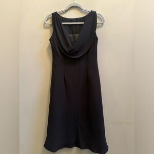 🔥End of year sale🔥Black dress-scoop in back lace detail front-size 4 Evan Picone